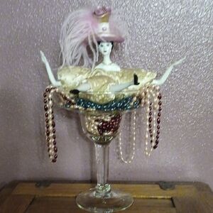 Vintage Poupee De Boudoir  Replica Of 1920s Poupee De Boudoir Porcelain Doll